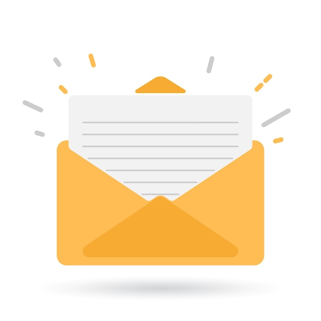 sobre de correo