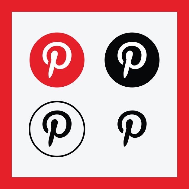 Vector social media icons paquete