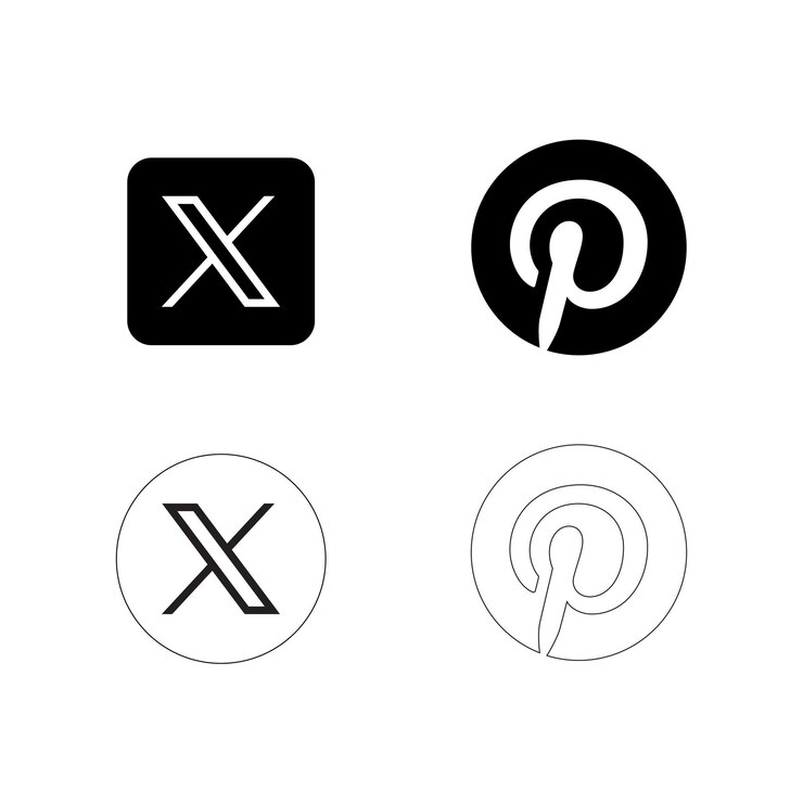 Vector social media icons vector pack para sitios web y aplicaciones