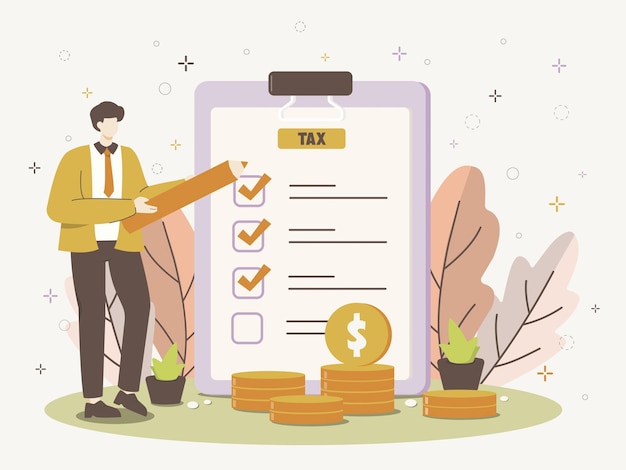 Socios empresariales que colaboran en piezas del rompecabezas para la ilustración del vector de éxito financiero