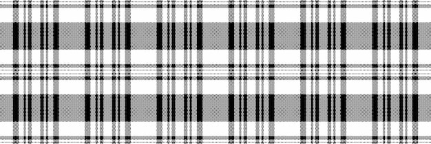 sofá comprobación de fondo textil pijama textura tela vectorial usado tartan patrón sin costuras a cuadros en colores blanco y negro