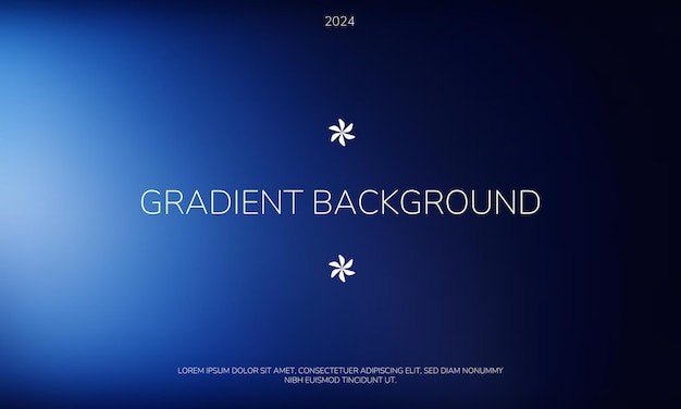 Sofisticado fondo de gradiente azul perfecto para proyectos artísticos