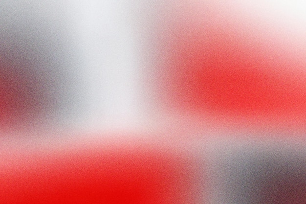 Sofisticados tonos de gris en fondo rojo blanco y gris gradiente granulado