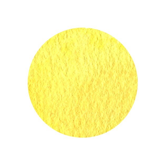 Sol amarillo clipart Ilustración acuarela dibujada a mano