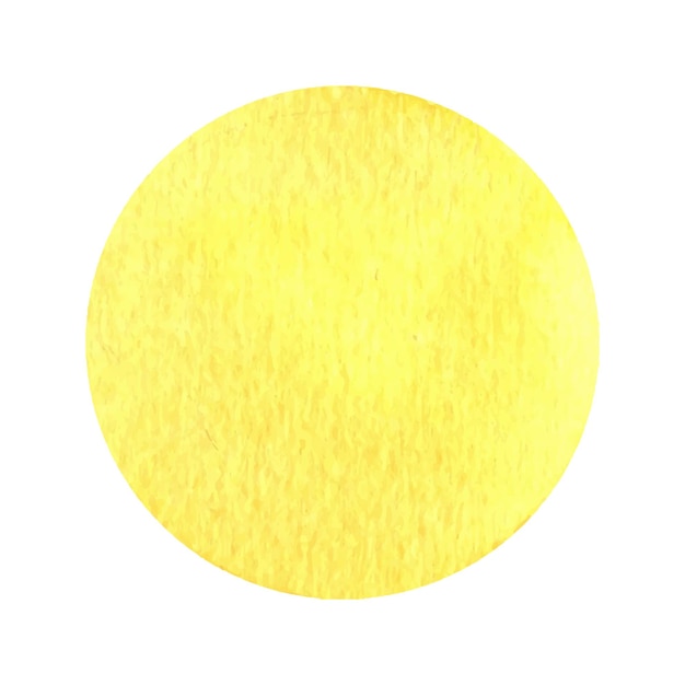 Sol amarillo clipart ilustración acuarela dibujada a mano