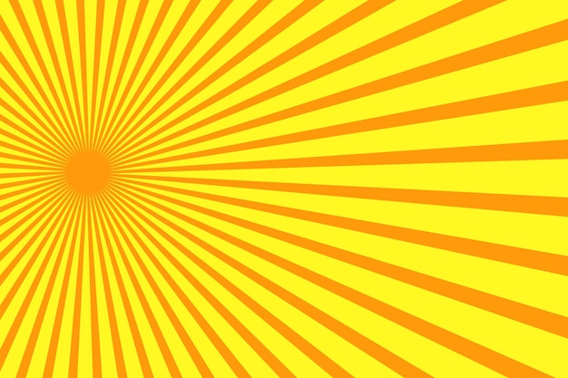 sol amarillo con un fondo amarillo
