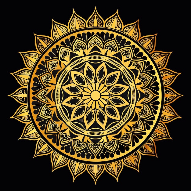 un sol amarillo y negro con un diseño dorado que dice "sol"