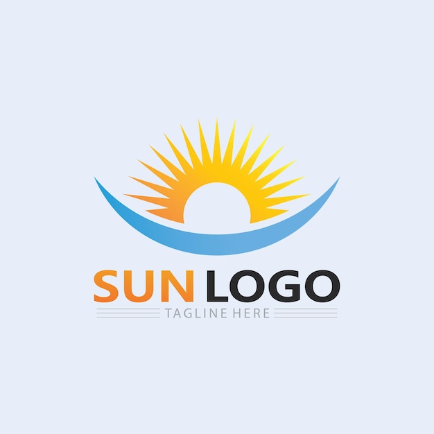 Sol ilustración vectorial icono