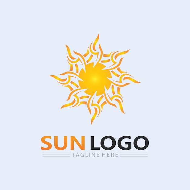 Sol ilustración vectorial icono