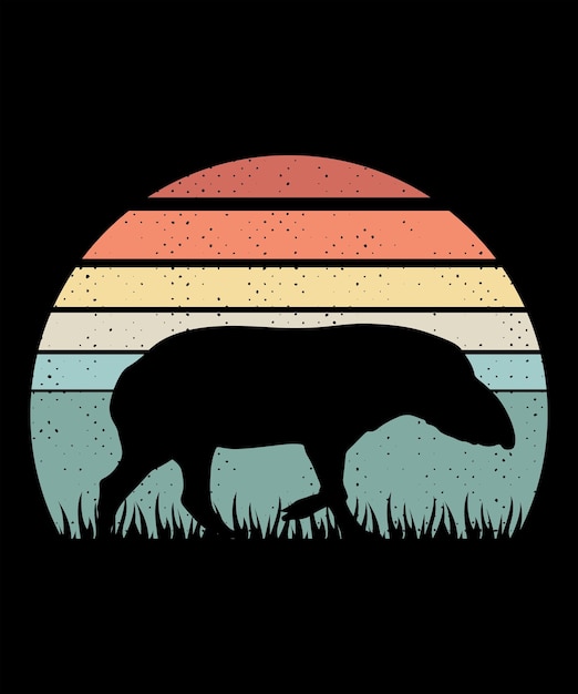 Solo una chica que ama el diseño de la camiseta Tapir