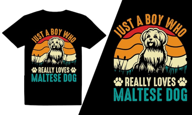 Sólo un niño que realmente ama las razas de perros diseño de camisetas