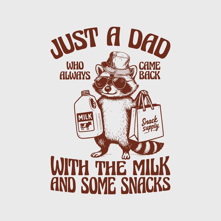 Sólo un papá con leche y bocadillos