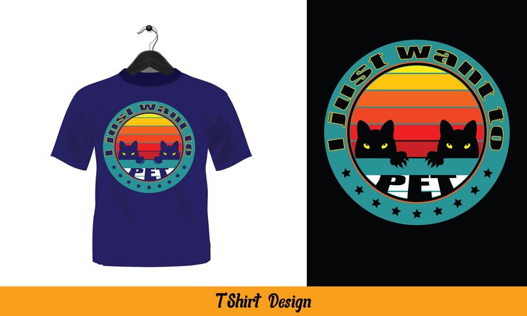 Solo quiero acariciar - diseño de camisetas.