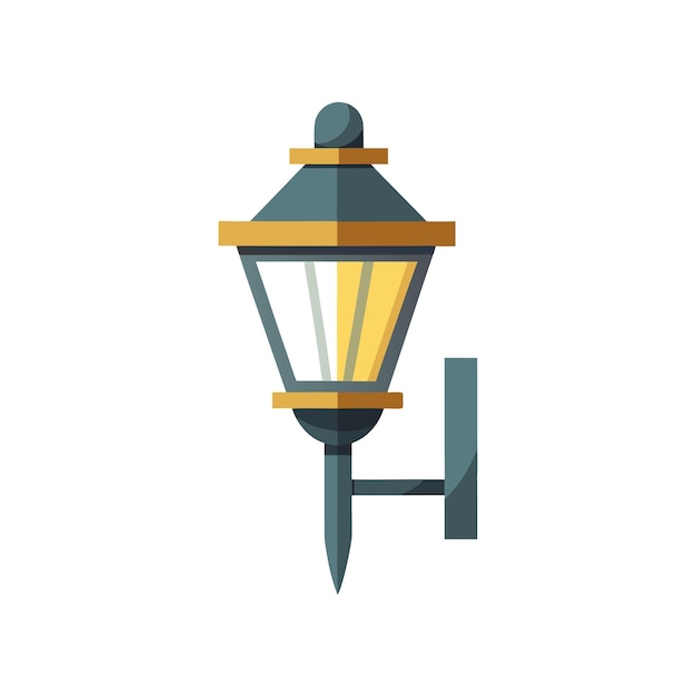 Solución de iluminación electrónica Equipo de estilo plano ilustración vectorial realista