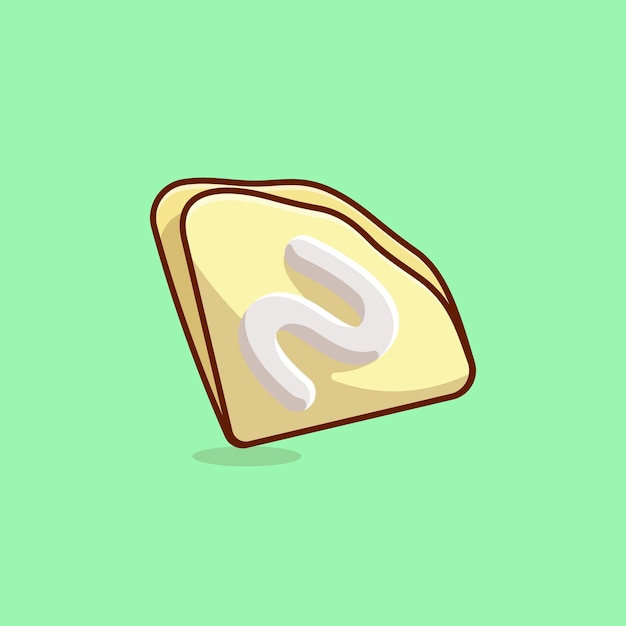 Somali cambaabur eid pan simple dibujos animados ilustración vectorial icono de concepto de vacaciones islámicas aislado