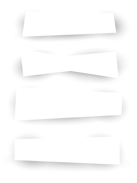 Sombra en plantilla de elemento de diseño de fondo blanco02