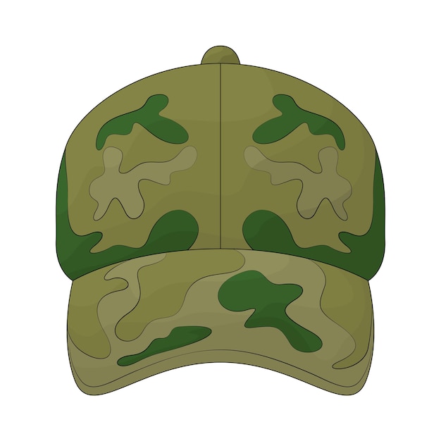 Sombrero de camuflaje
