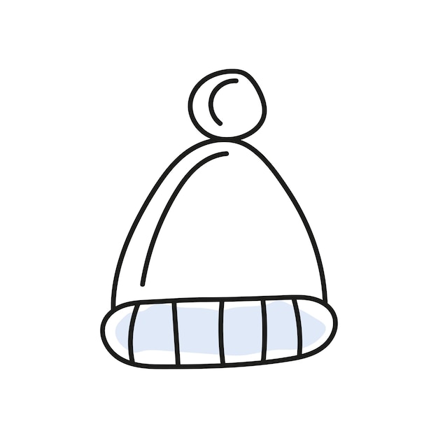 sombrero en estilo garabato
