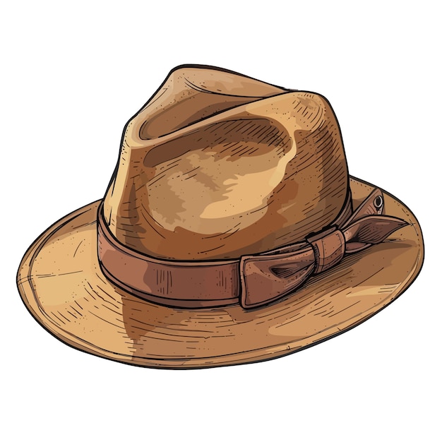 sombrero de fieltro