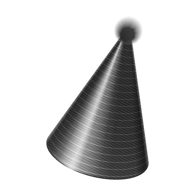 Sombrero de fiesta aislado sobre fondo blanco
