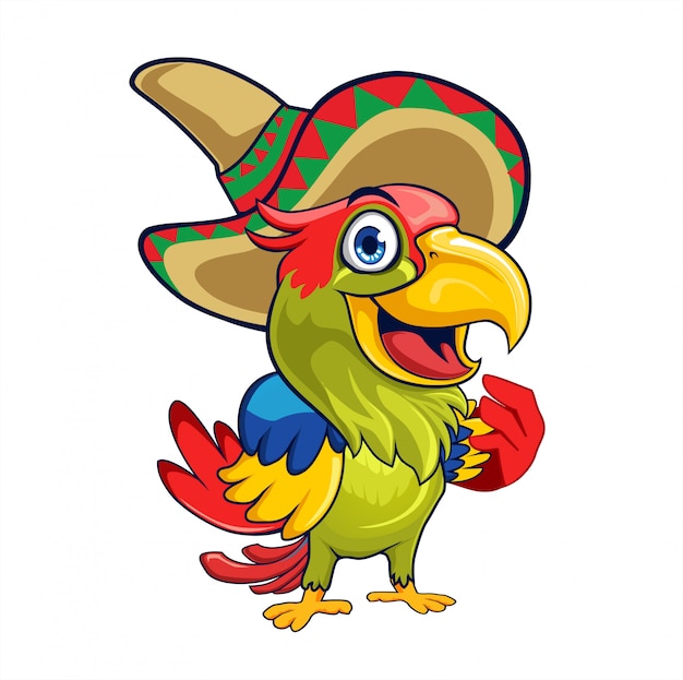 Sombrero de loro