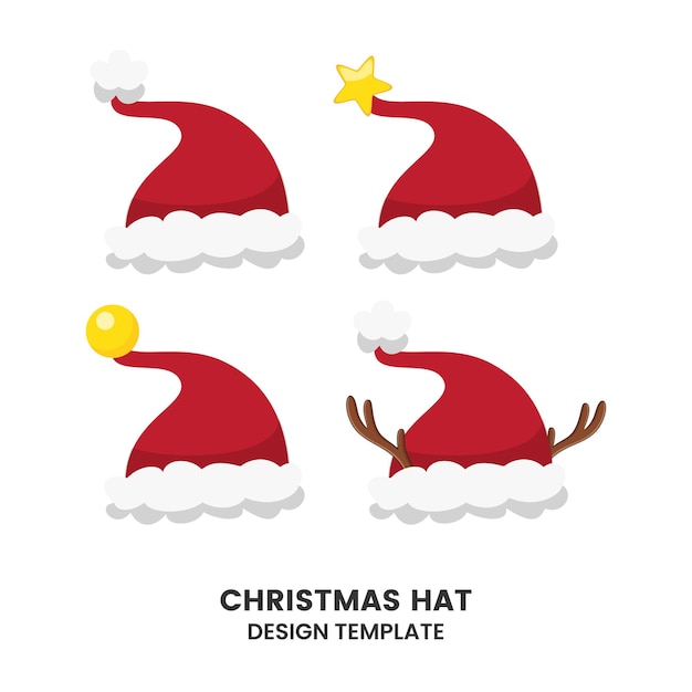 Sombrero de navidad de dibujos animados Navidad diferentes sombreros