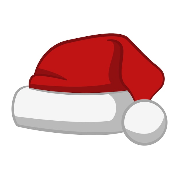 Sombrero rojo de Papá Noel