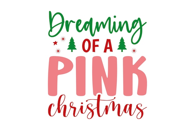Soñando con una Navidad rosa