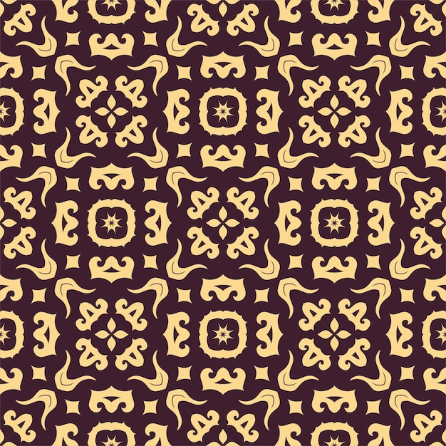 Songket patrón de estilo moderno de fondo. Adorno sin costuras batik listo para imprimir