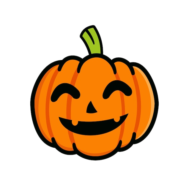 Sonrisa de cabeza de calabaza