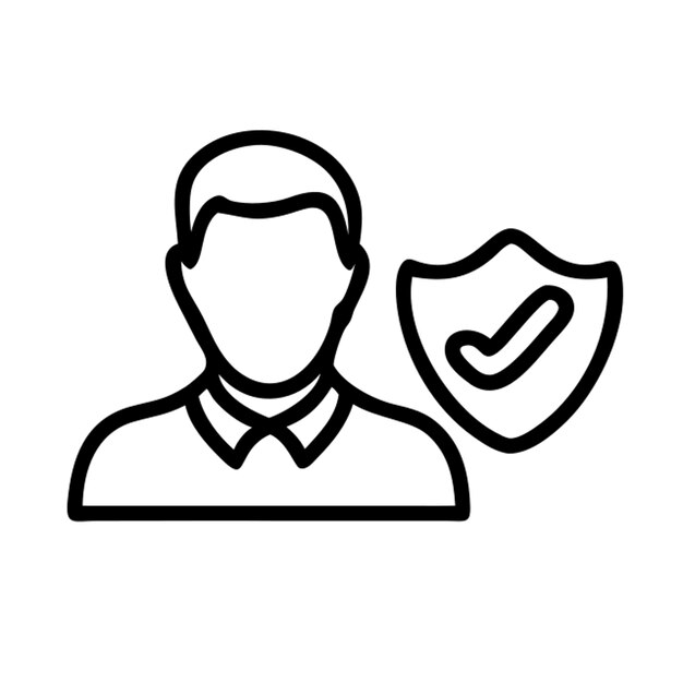 soporte de servicios básicos icon outline