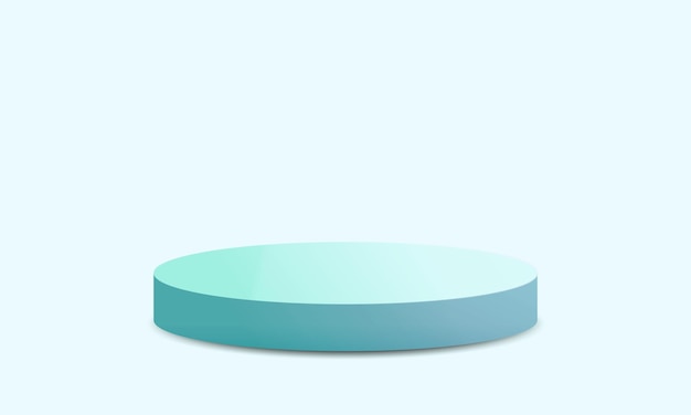 El soporte de visualización vectorial 3D en el fondo del estudio