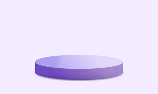 El soporte de visualización vectorial 3D en el fondo del estudio