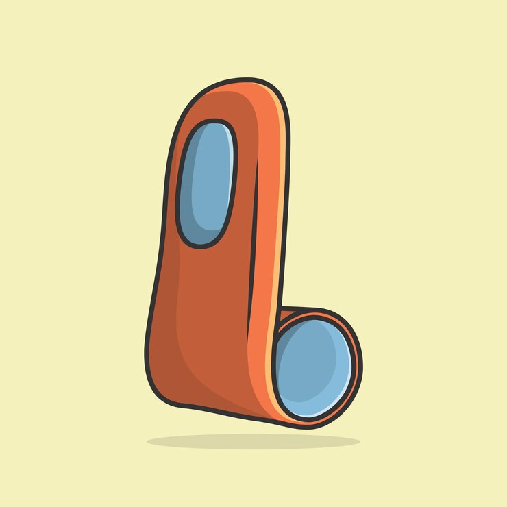 Vector soportes para el arco de las suelas de zapatos ortopédicos cómodos