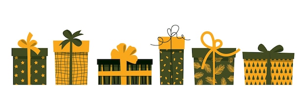 Sorpresas de Navidad, regalos de vacaciones de invierno, saludos navideños, cumpleaños de Año Nuevo o cajas de regalo de Navidad