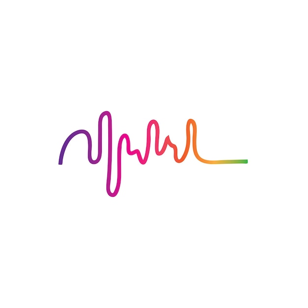 Soundwave ilustración logo icono vector plantilla