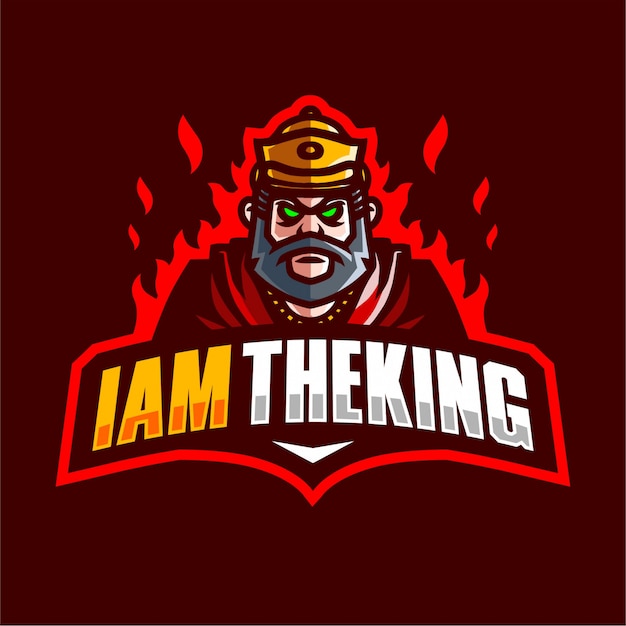 Soy el logotipo de los juegos de mascotas theking