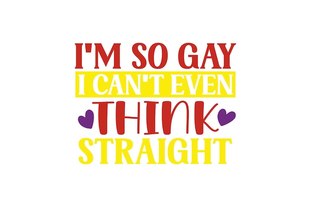 Soy tan gay que ni siquiera puedo pensar en un archivo vectorial