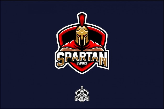 Spartan emblem vector mascot