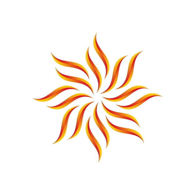Spirit Star para Yoga Logo Plantilla Ilustración Diseño Vector EPS 10