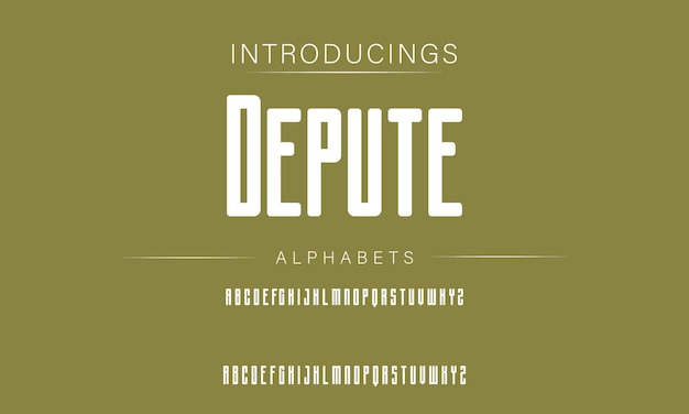 Sport Modern Italic Alphabet Font Tipografía fuentes de estilo urbano para tecnología logotipo de película digital