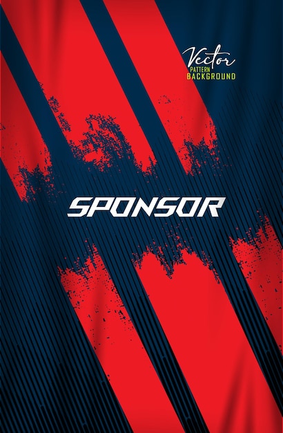 Sportswear Jersey Design with Sponsor Branding