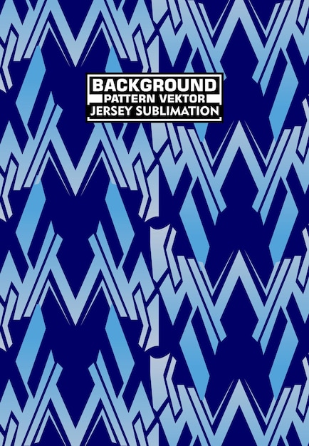 Sportswear Jersey Template with Geometric Zigzag Design
