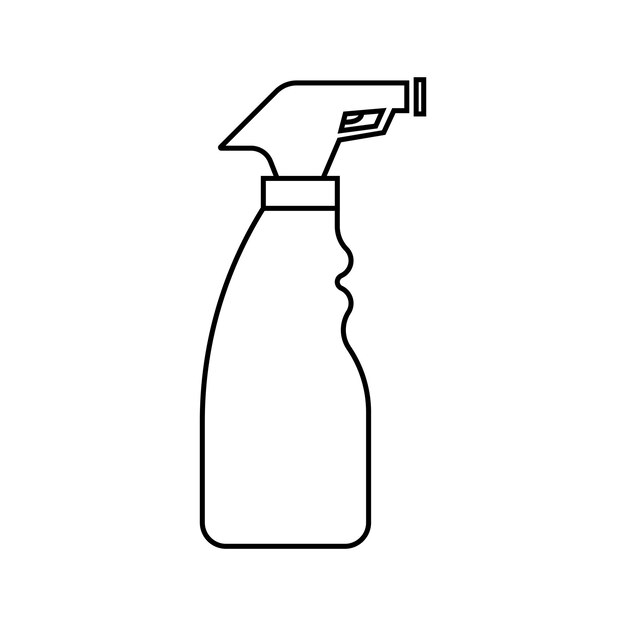 Vector spray icono perfume vector