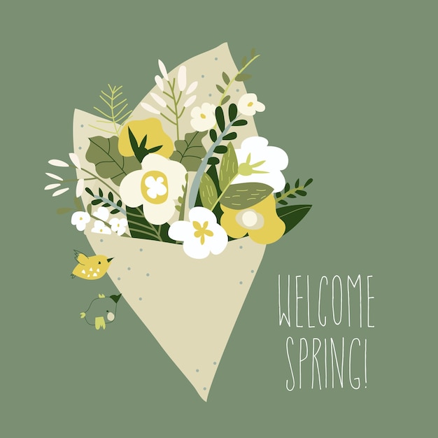 spring_bouquet_of_flowers_vector_illustratior