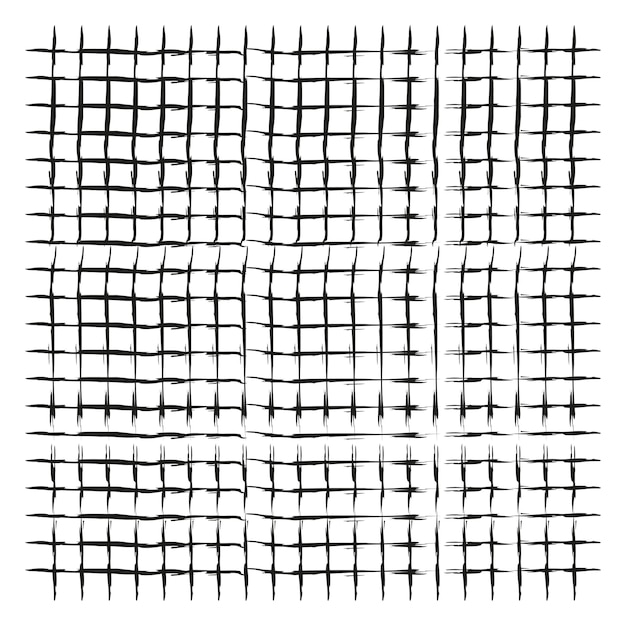 Square grid network Mesh pattern design Geometric lattice structure Vector cell framework