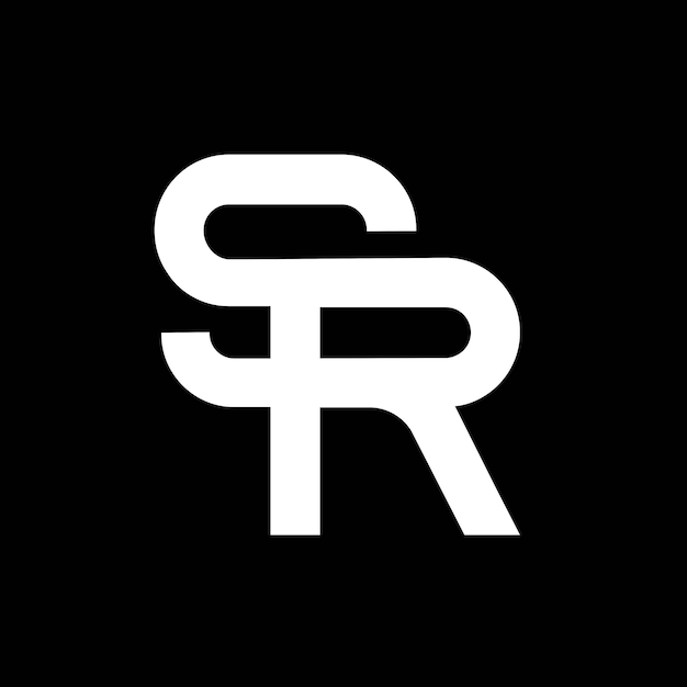 SR logo Vector Minimalismo