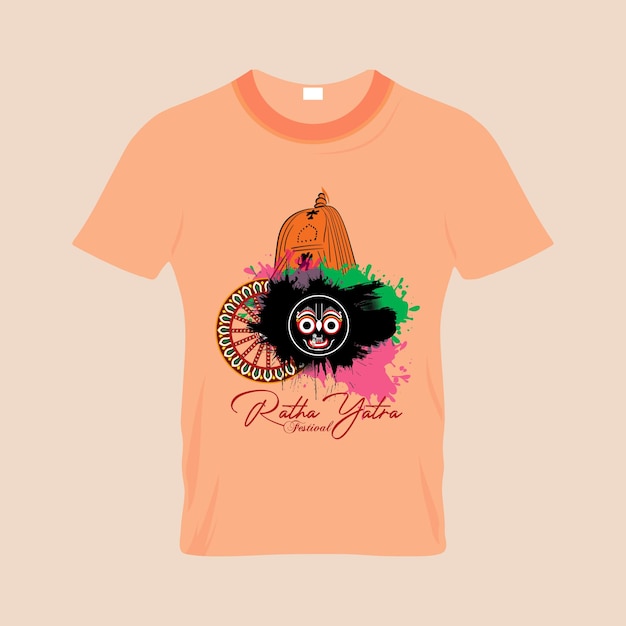 Sri sri jagannath dev rath yatra festival nuevo diseño de camiseta