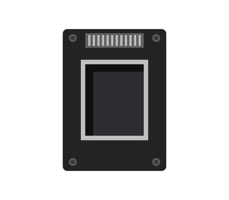 Vector ssd en el fondo