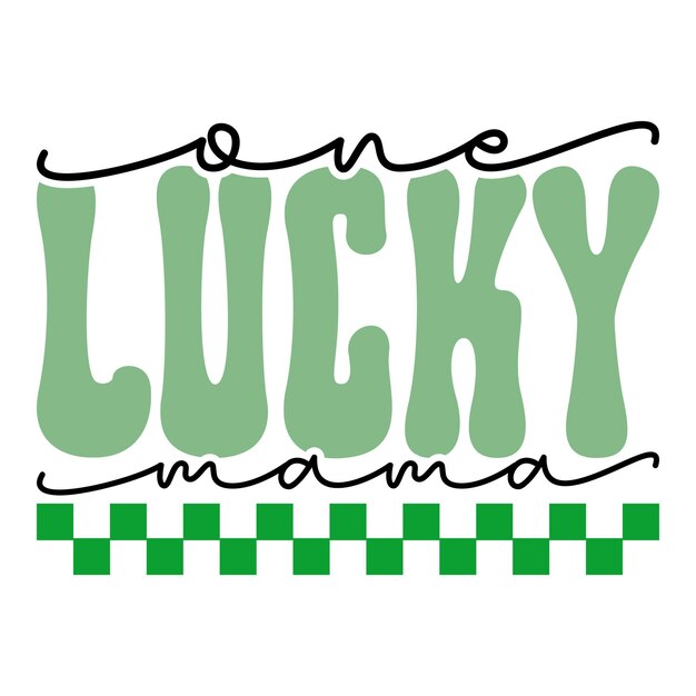 St Patrick's Day diseño SVG retro y descarga digital